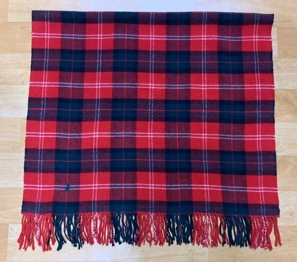 RALPH LAUREN 랄프 로렌 타탄체크 블랑킷(울/일본 메이드) 상품이미지2