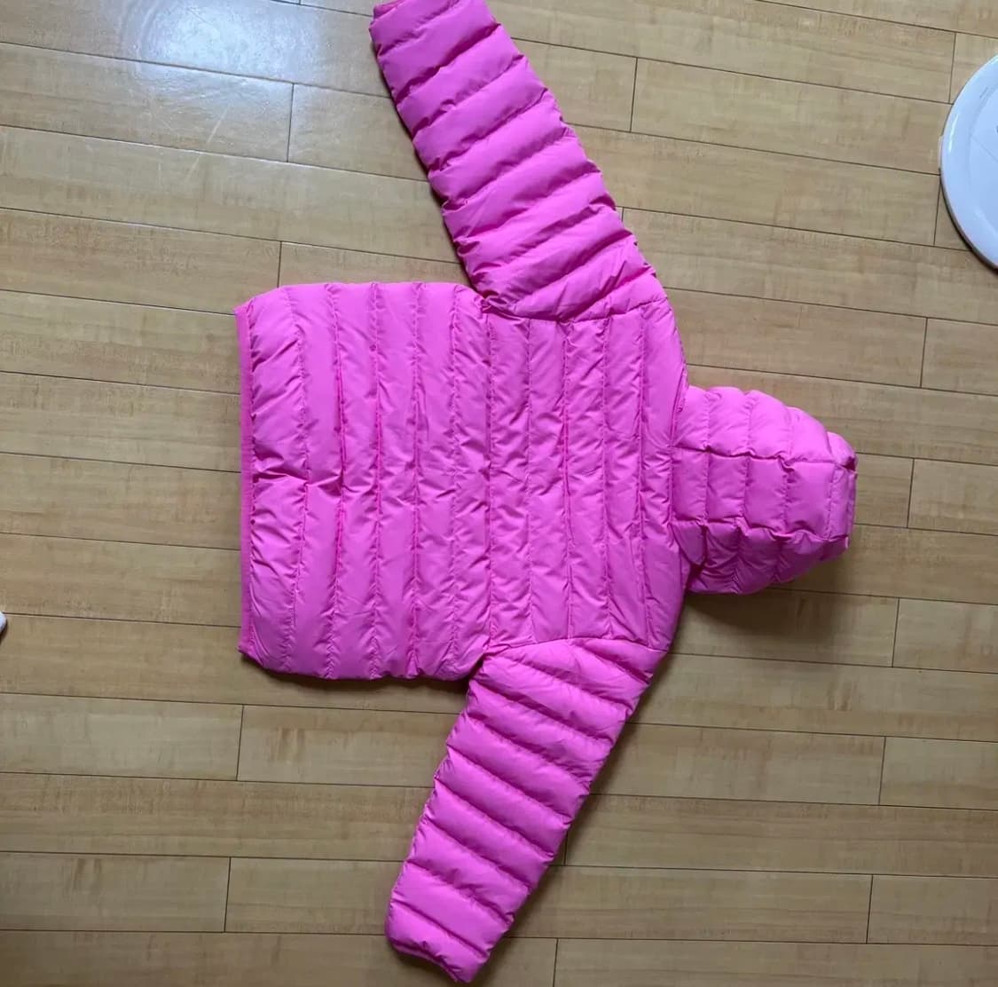 나이키 여성 키즈 루즈핏 경량 패딩(pink) 상품이미지3