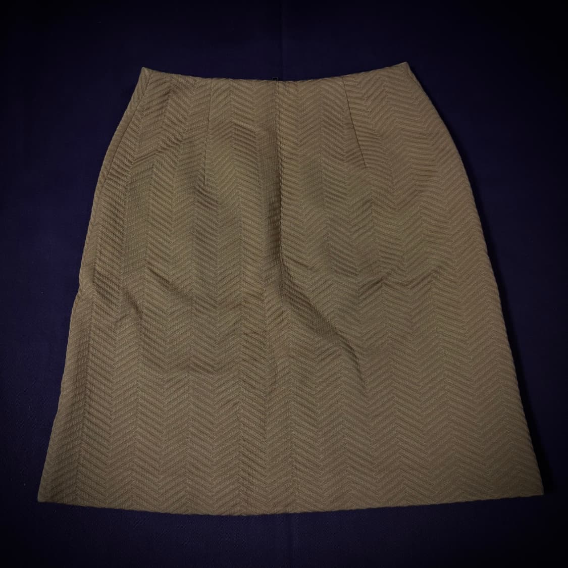 BEAMS HEART zip-up herringbone skirt 상품이미지4