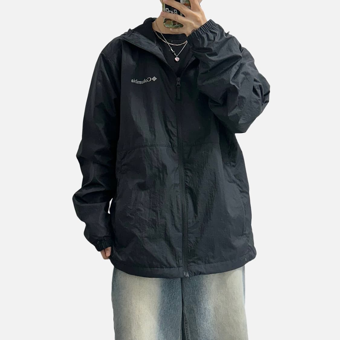 컬럼비아 패커블 경량 바람막이 자켓 상품이미지3