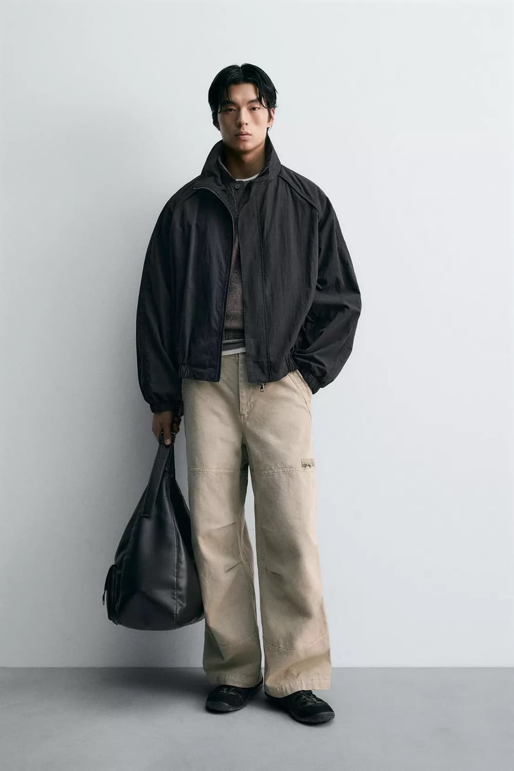 자라 테크니컬 릴렉스핏 자켓 상품이미지1