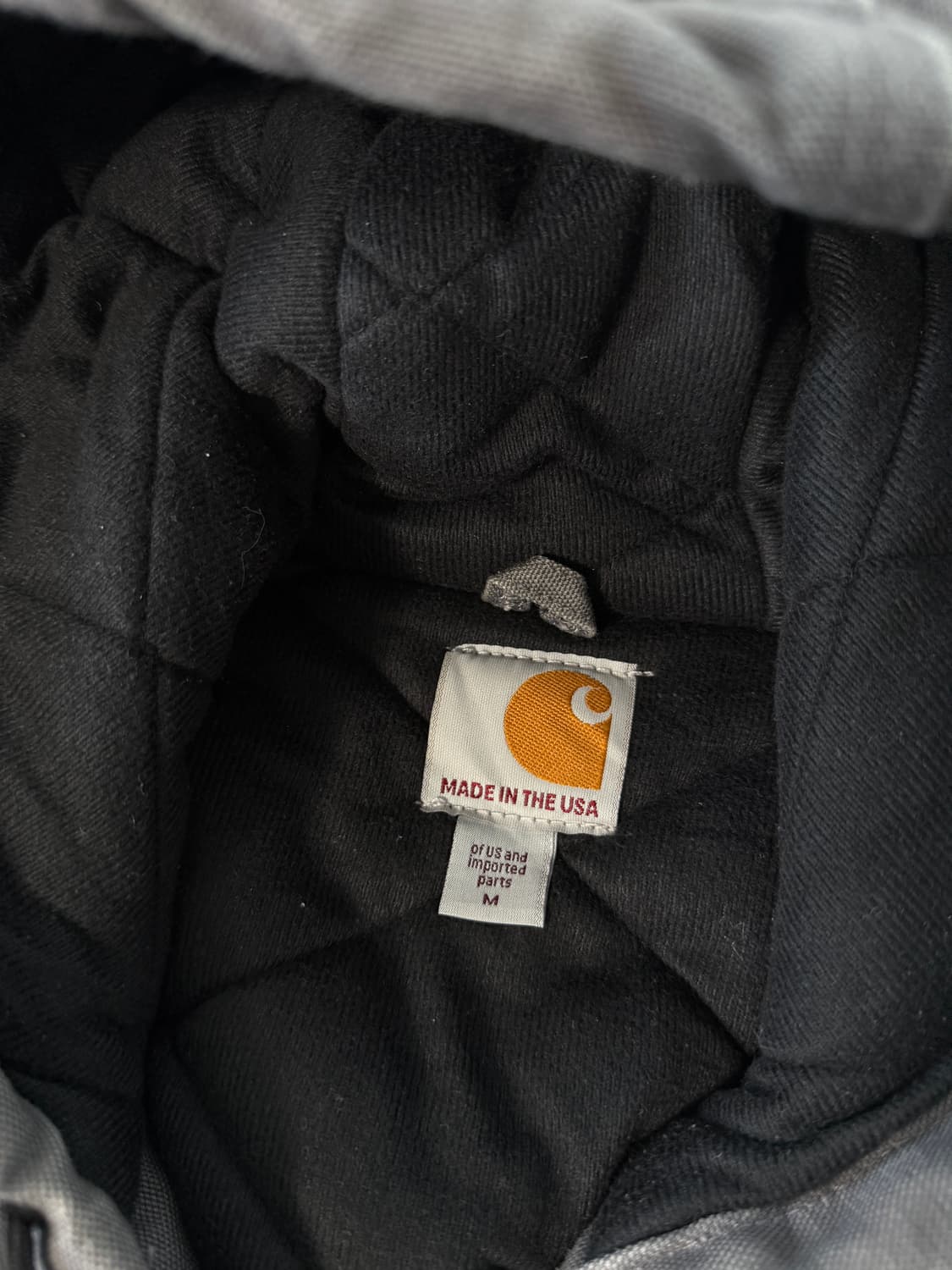 칼하트 usa 90's 오버핏 j140 스톤그레이 액티브 후드 자켓 상품이미지6