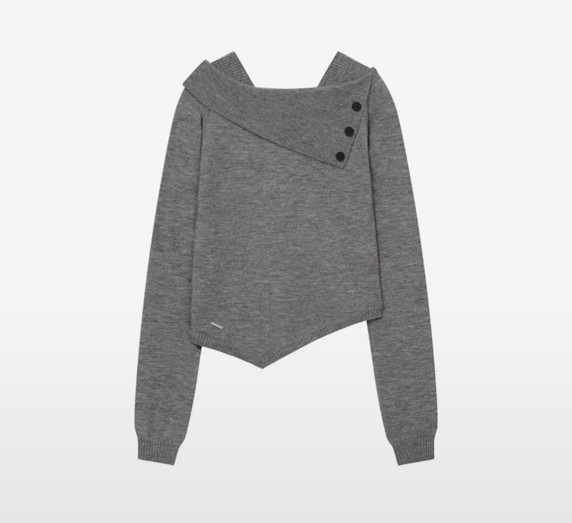 미세키서울 니트 그레이 상품이미지1