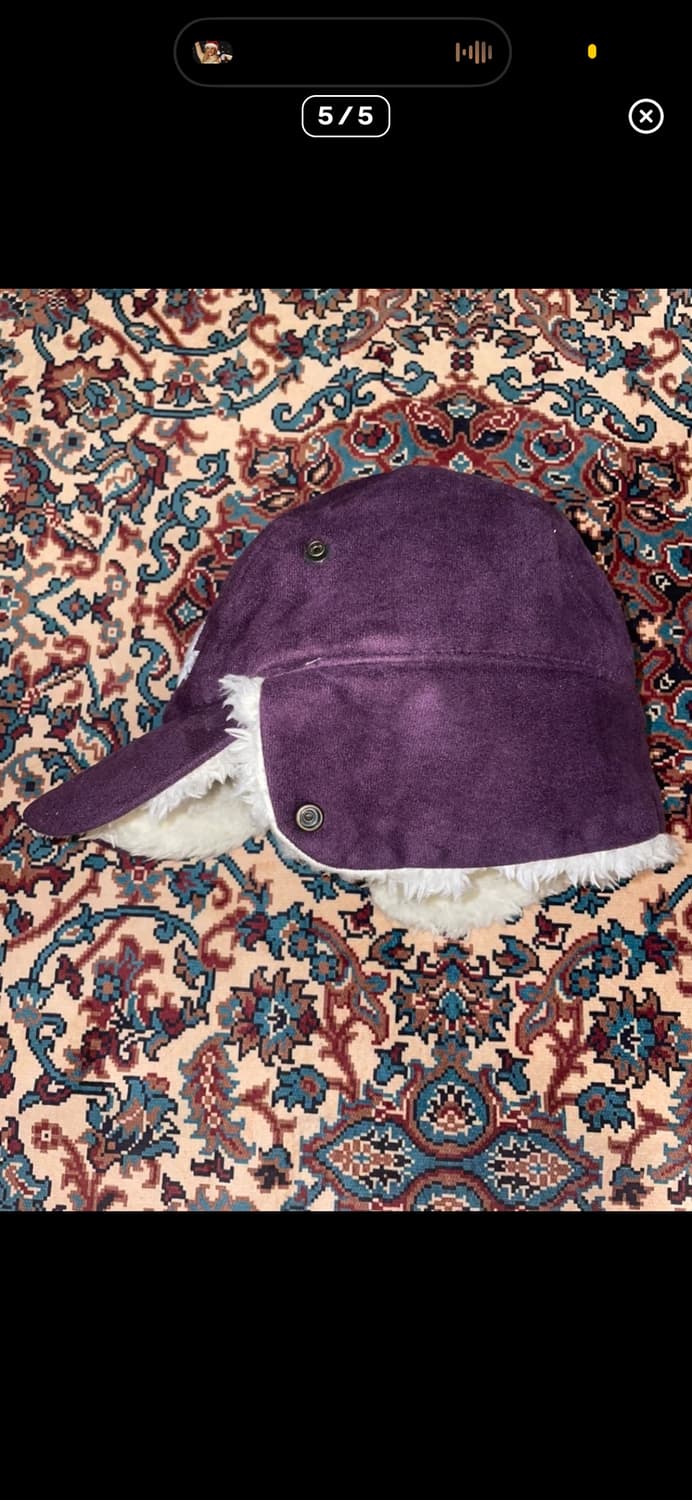 본더치 트루퍼 퍼모자 퍼플 상품이미지3