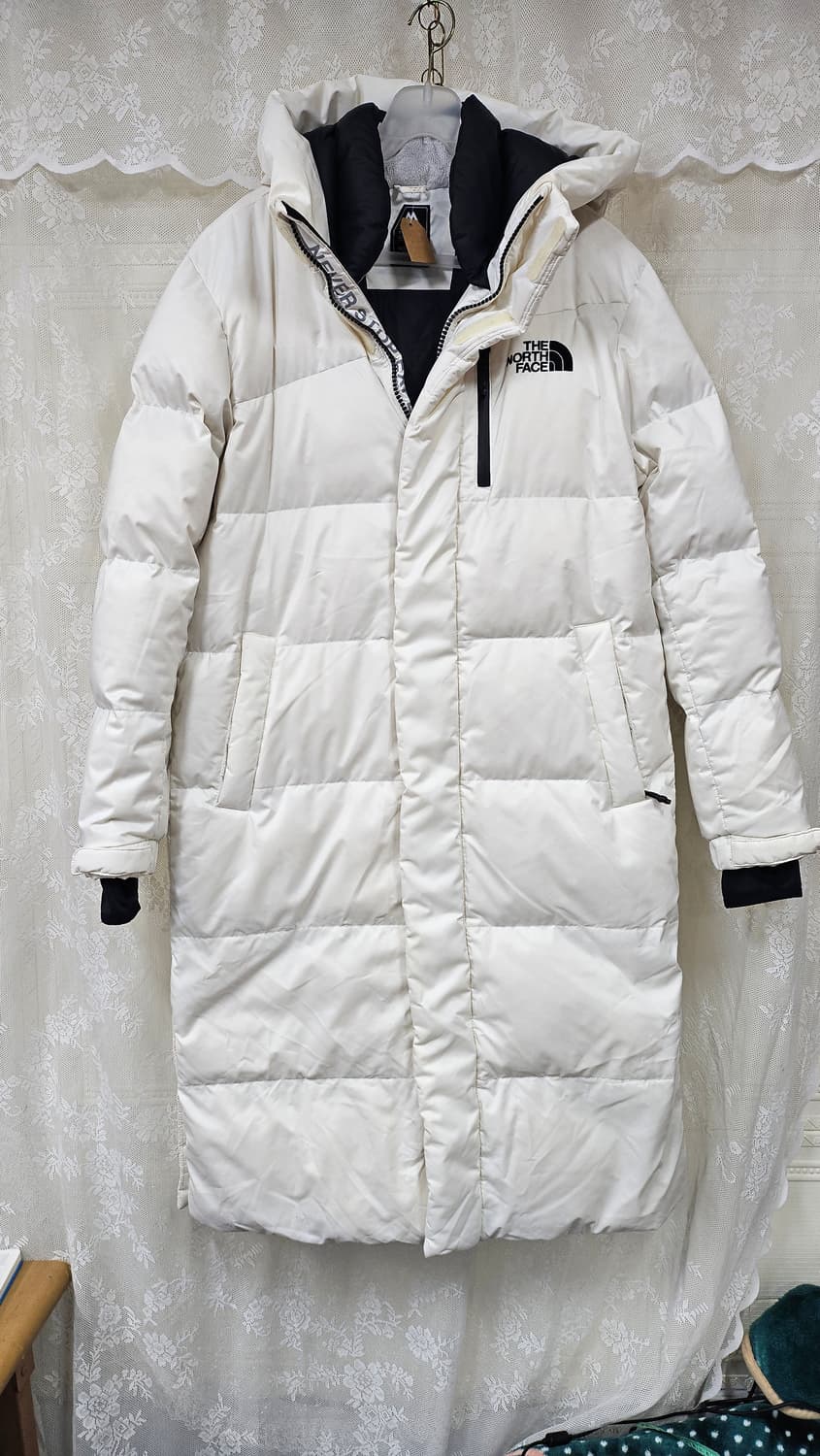 노스페이스 화이트 롱패딩 95 상품이미지1