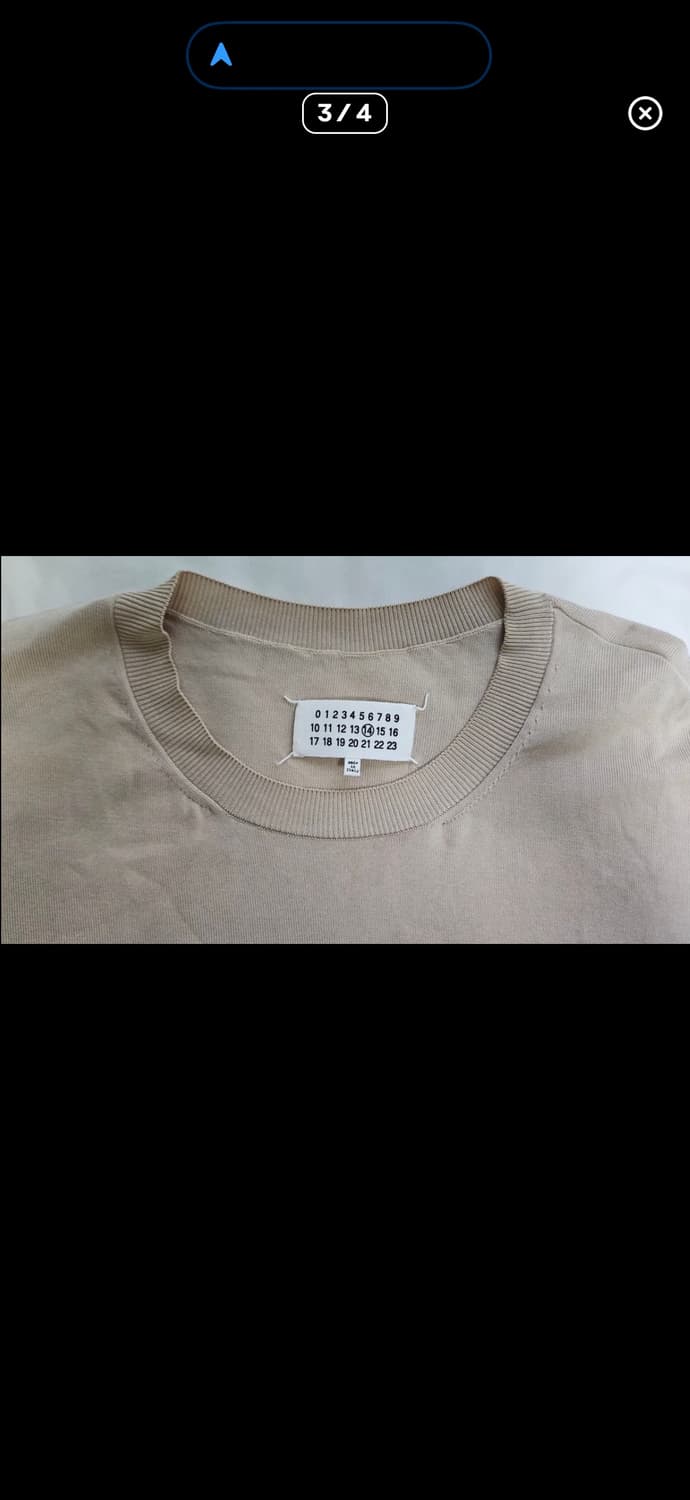 마르지엘라 니트 반팔 xl 상품이미지3