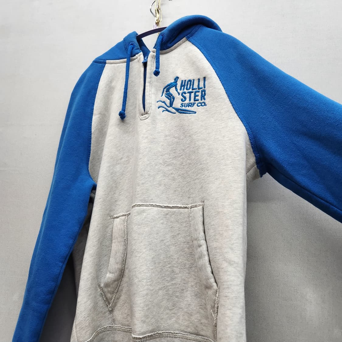 홀리스터 서핑로고 자수 후드집업 S(L) 상품이미지3