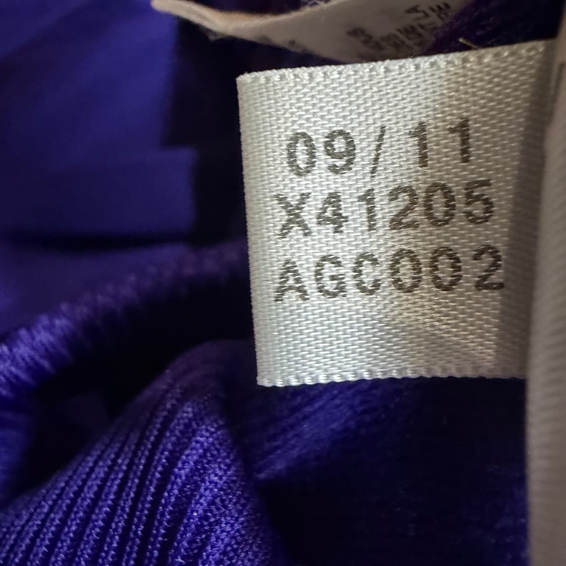 아디다스 구 파이어버드 딥퍼플 져지 상품이미지5