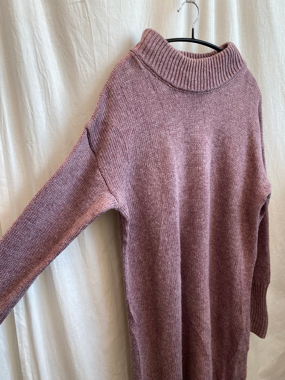 CLASSICAL ELF 연보라 니트원피스(L) 상품이미지6