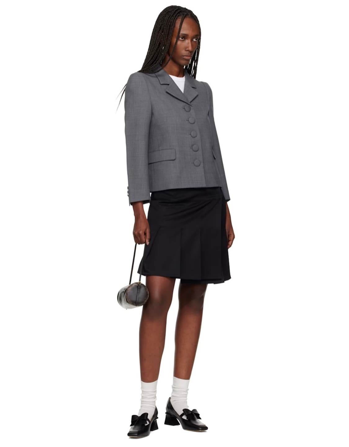 (36,37,38) 슈슈통 스퀘어토 미드힐 25FW 상품이미지5