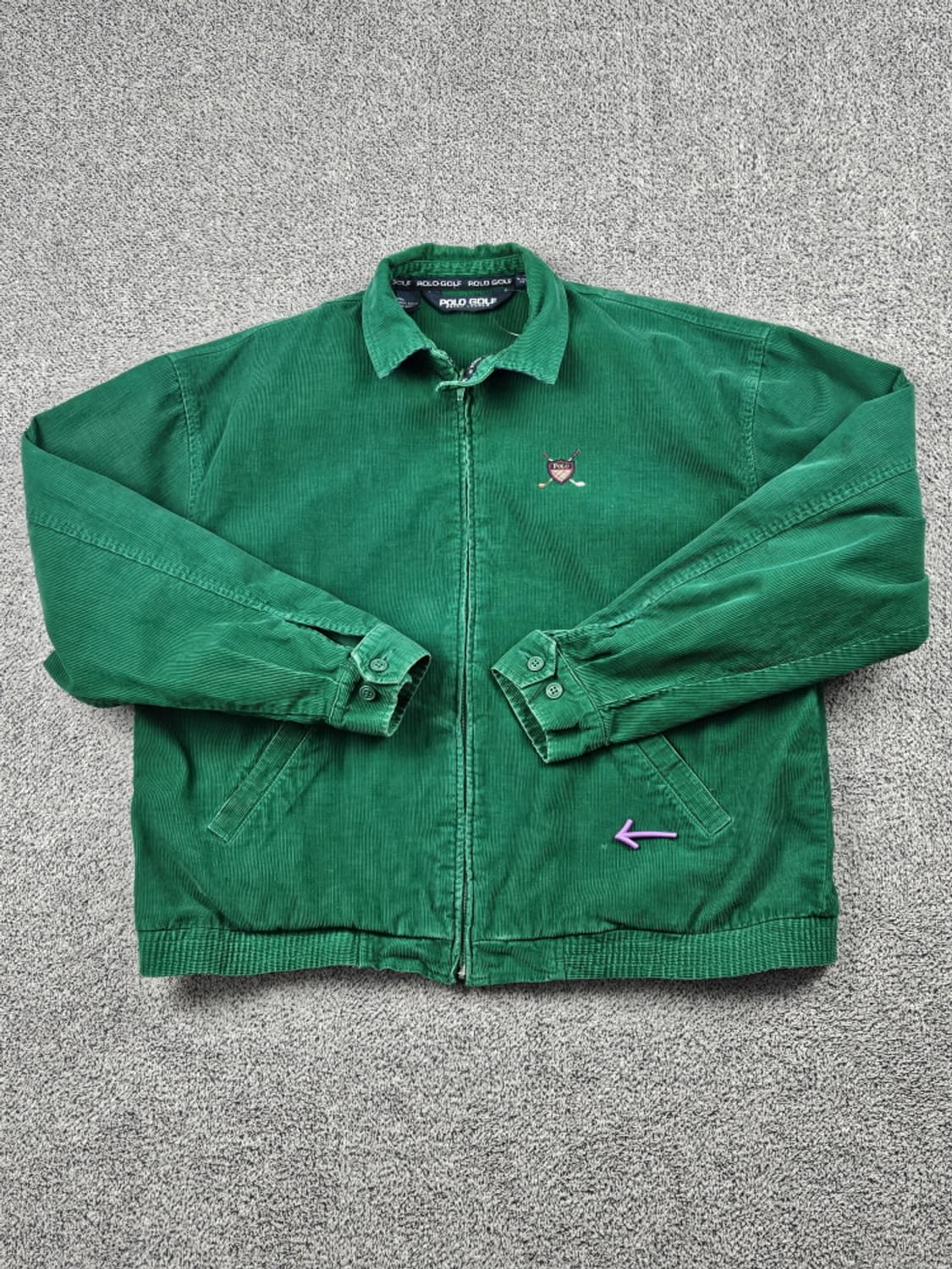 폴로랄프로렌 골프 코듀로이 블루종 자켓 ( L ) / 9946 상품이미지2