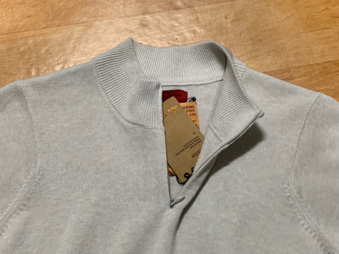 LEVIS 리바이스 레드 탭 하프 집업 스웨터(미디엄) 상품이미지6