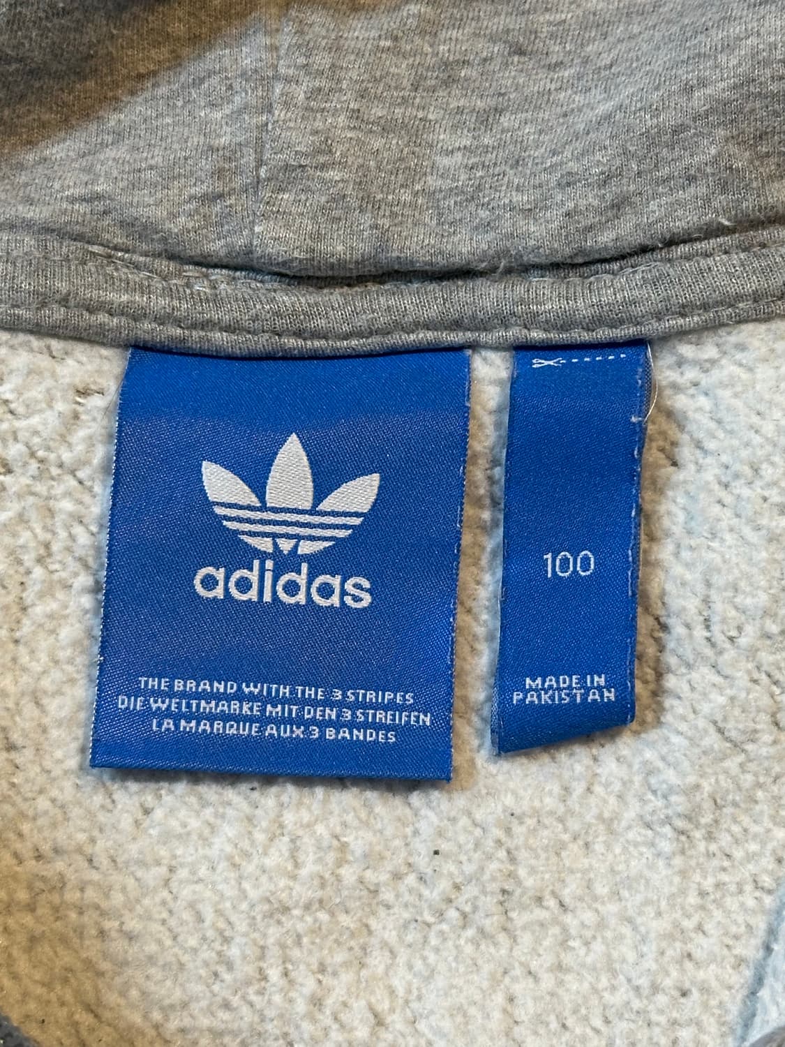 아디다스 파이어버드 사이드라인 후드집업 그레이 상품이미지4