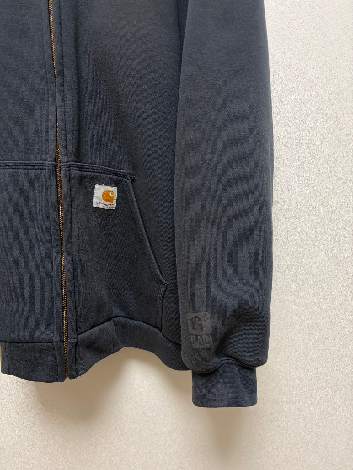 칼하트 써멀 후드 집업 네이비 상품이미지5