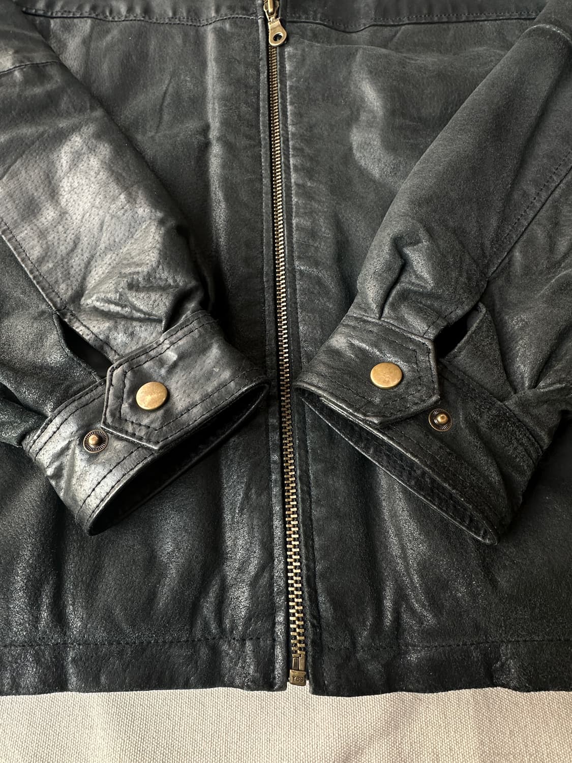 Lee 리얼 레더 자켓 M 상품이미지4