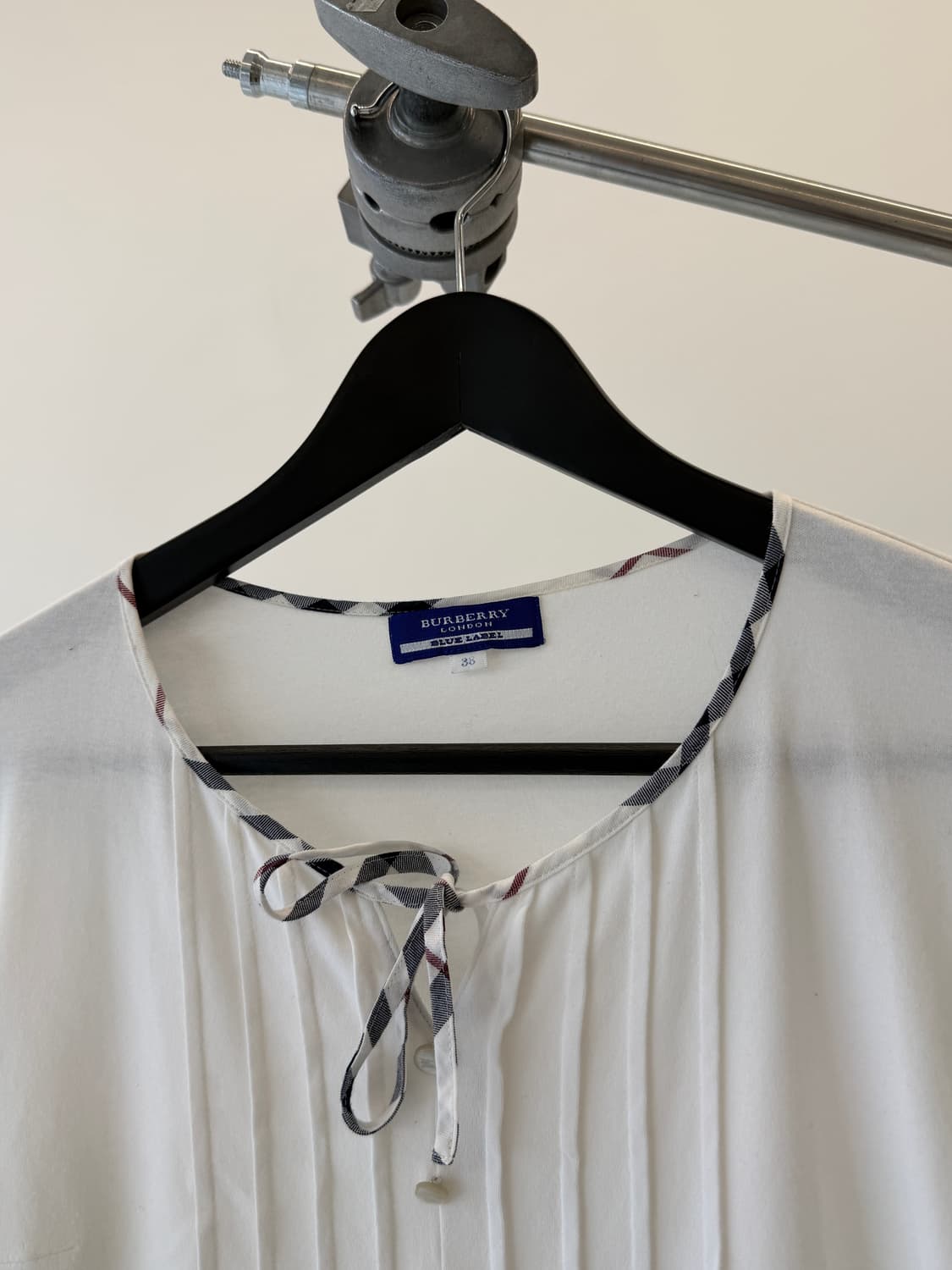 Burberry 버버리 핀턱 블라우스 38 상품이미지3
