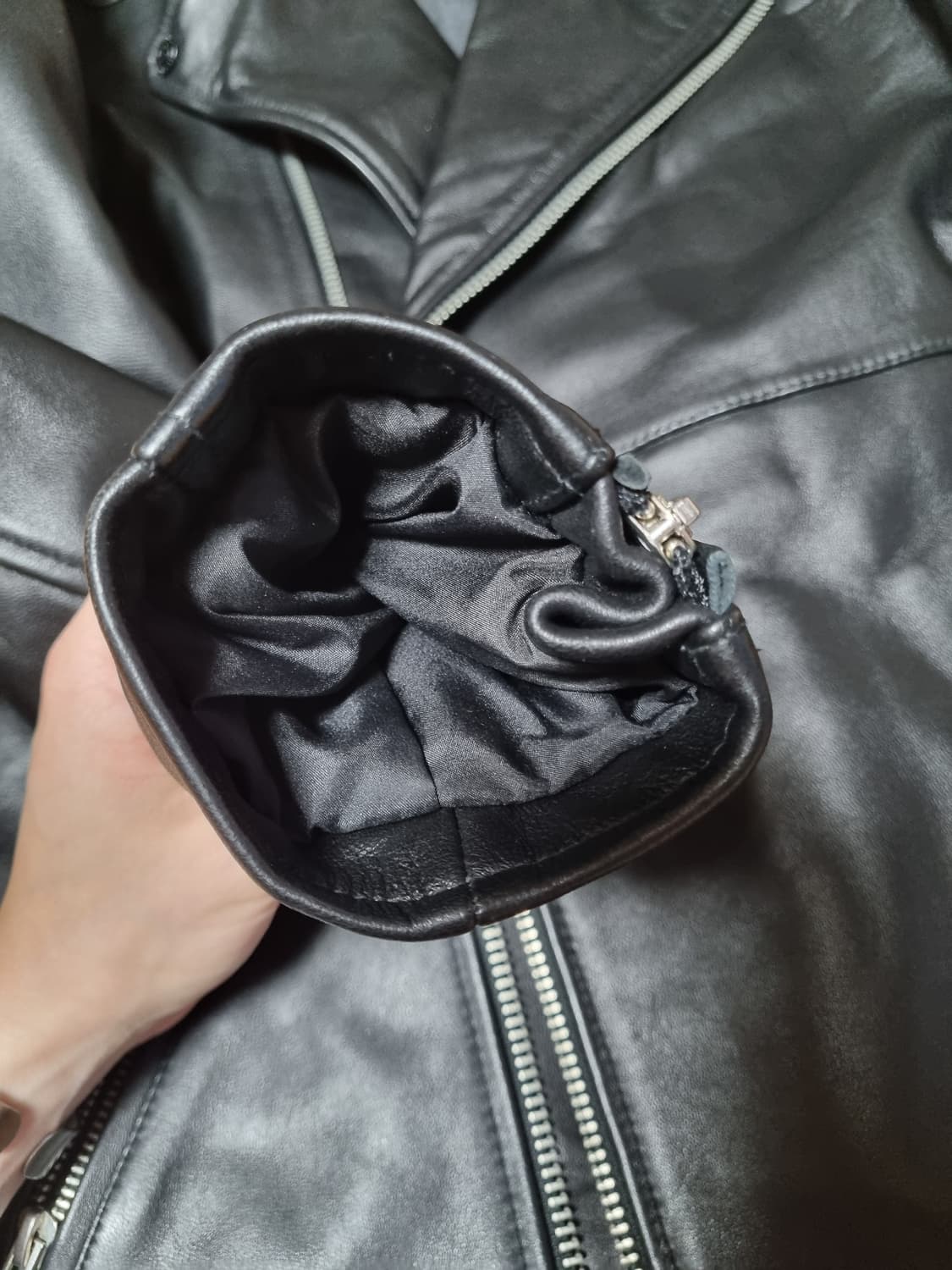 킬베로스 소가죽 라이더자켓 상품이미지2