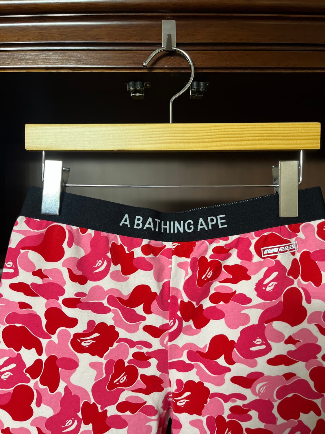 Bape ABC camo biker shorts    상품이미지4