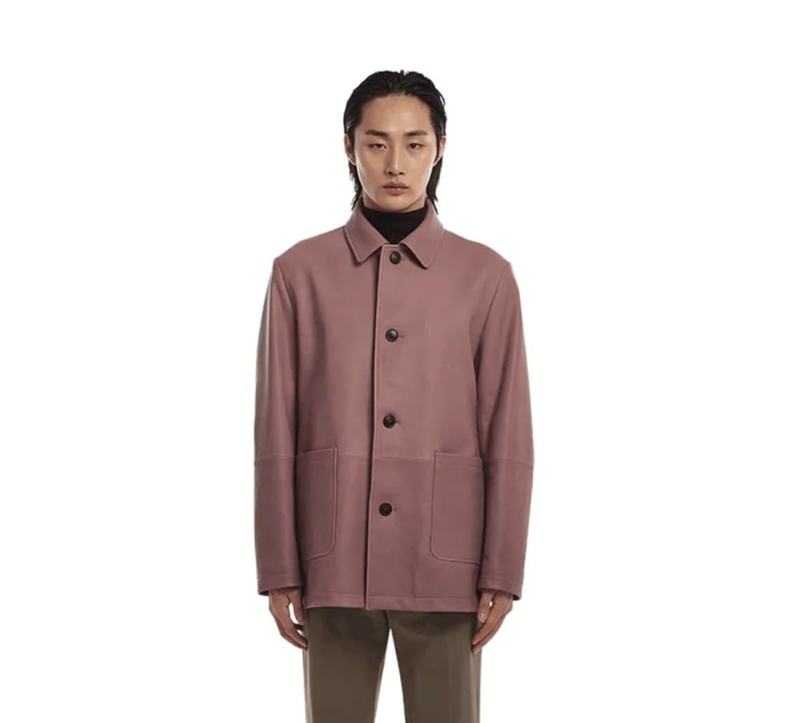 언지미크 램스킨 프렌치 워크 자켓 M 상품이미지2