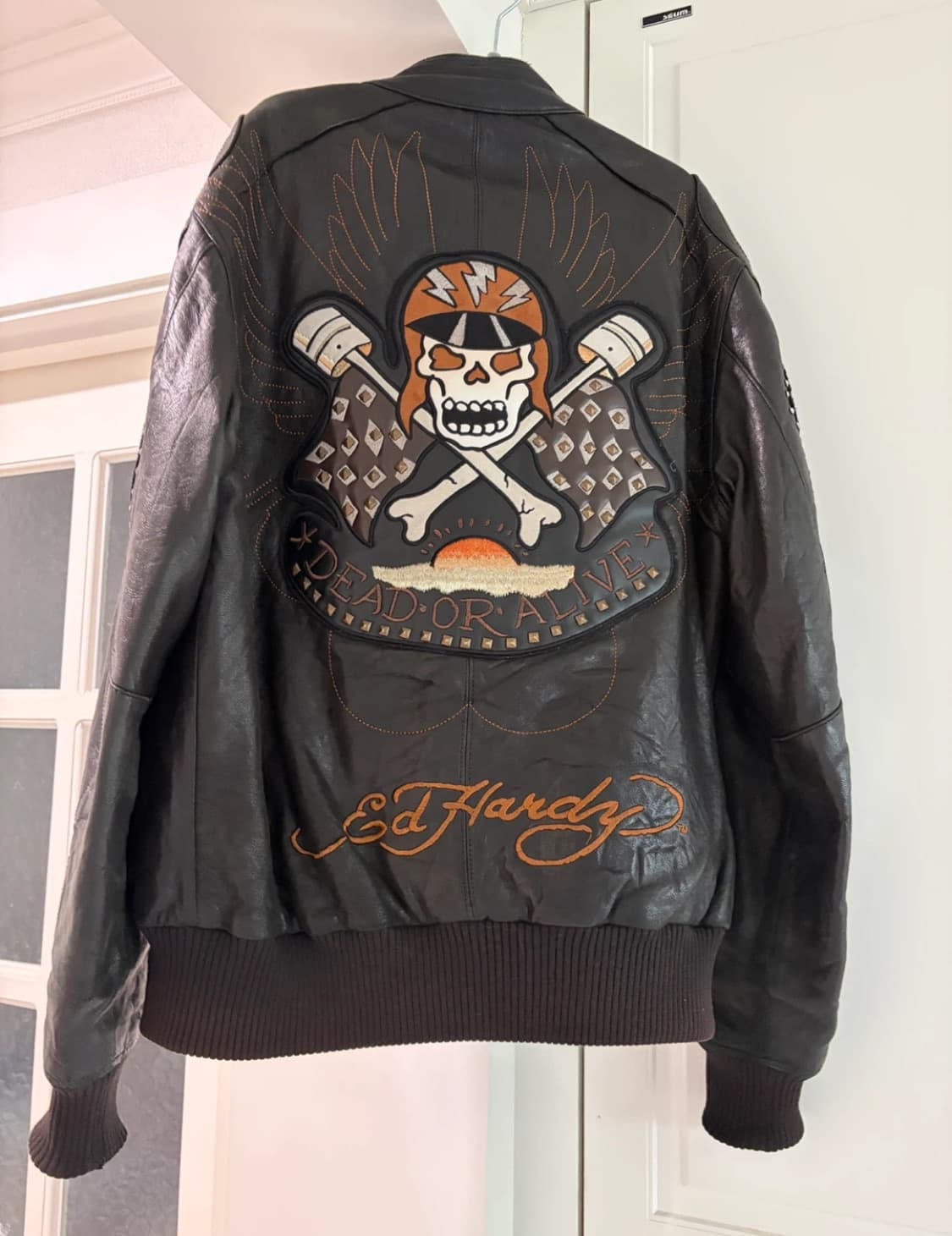 아비렉스 에드하디 콜라보 소가죽 레더 상품이미지1