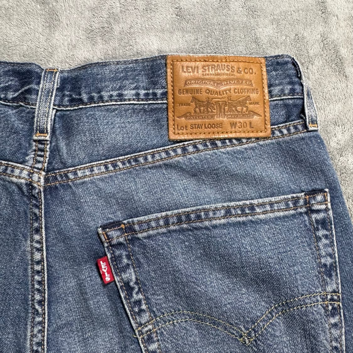 리바이스X샘바이펜 stayloose 빅E 30 상품이미지5