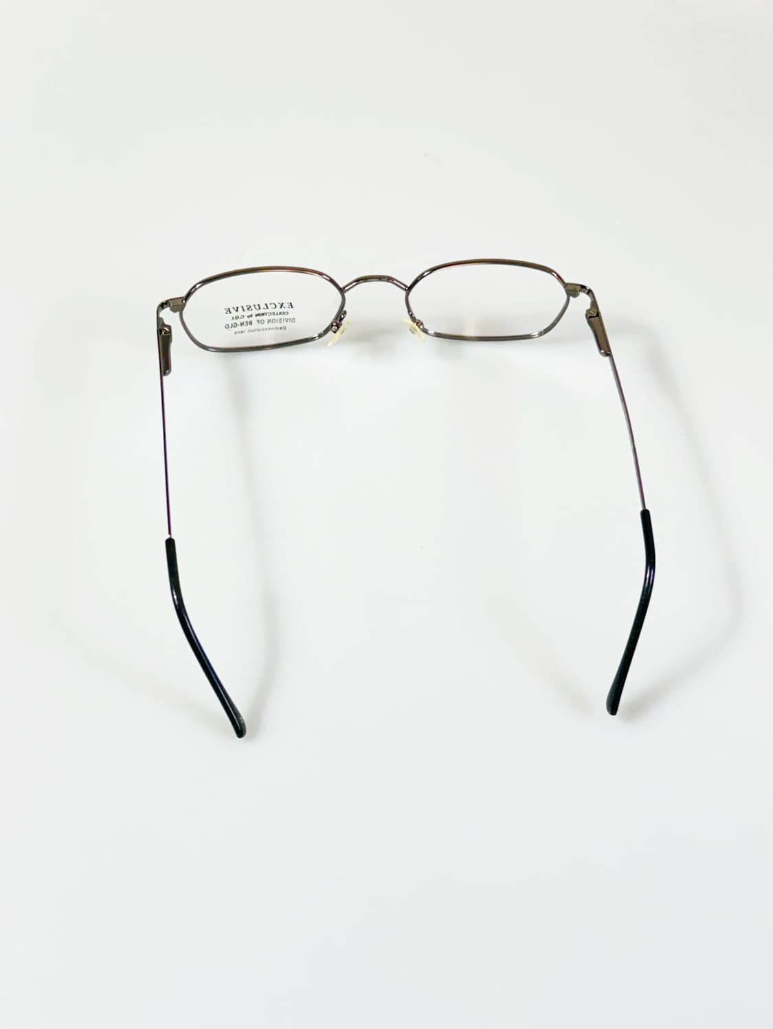 BEN-GLO 슬림 오벌 메탈 프레임 빈티지 안경 상품이미지5