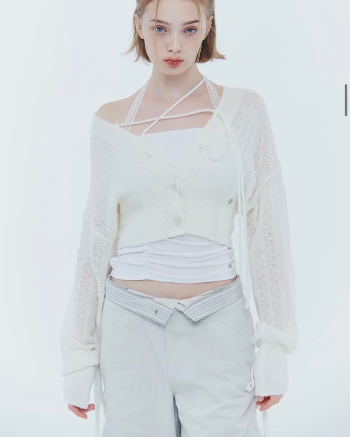 (장원영 착용) 페인오어플레져 가디건  상품이미지3