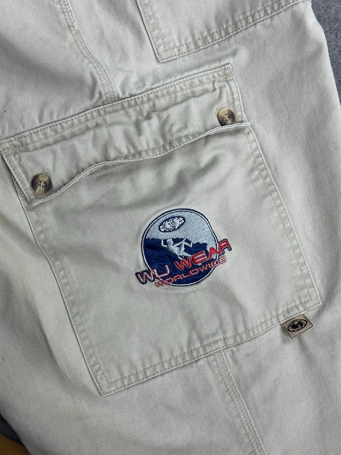 90s WUWEAR 코튼 팬츠 40x32 상품이미지6