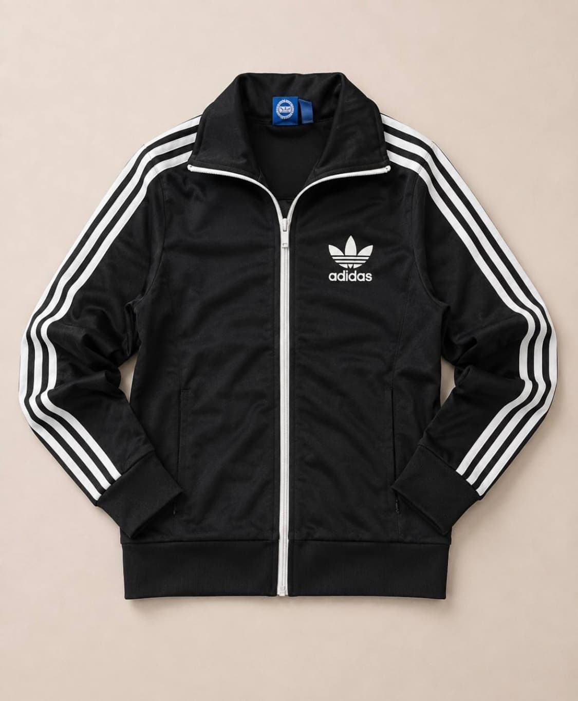 Adidas 아디다스 구형 유로파 파이어버드 검흰 트랙탑 져지 상품이미지1