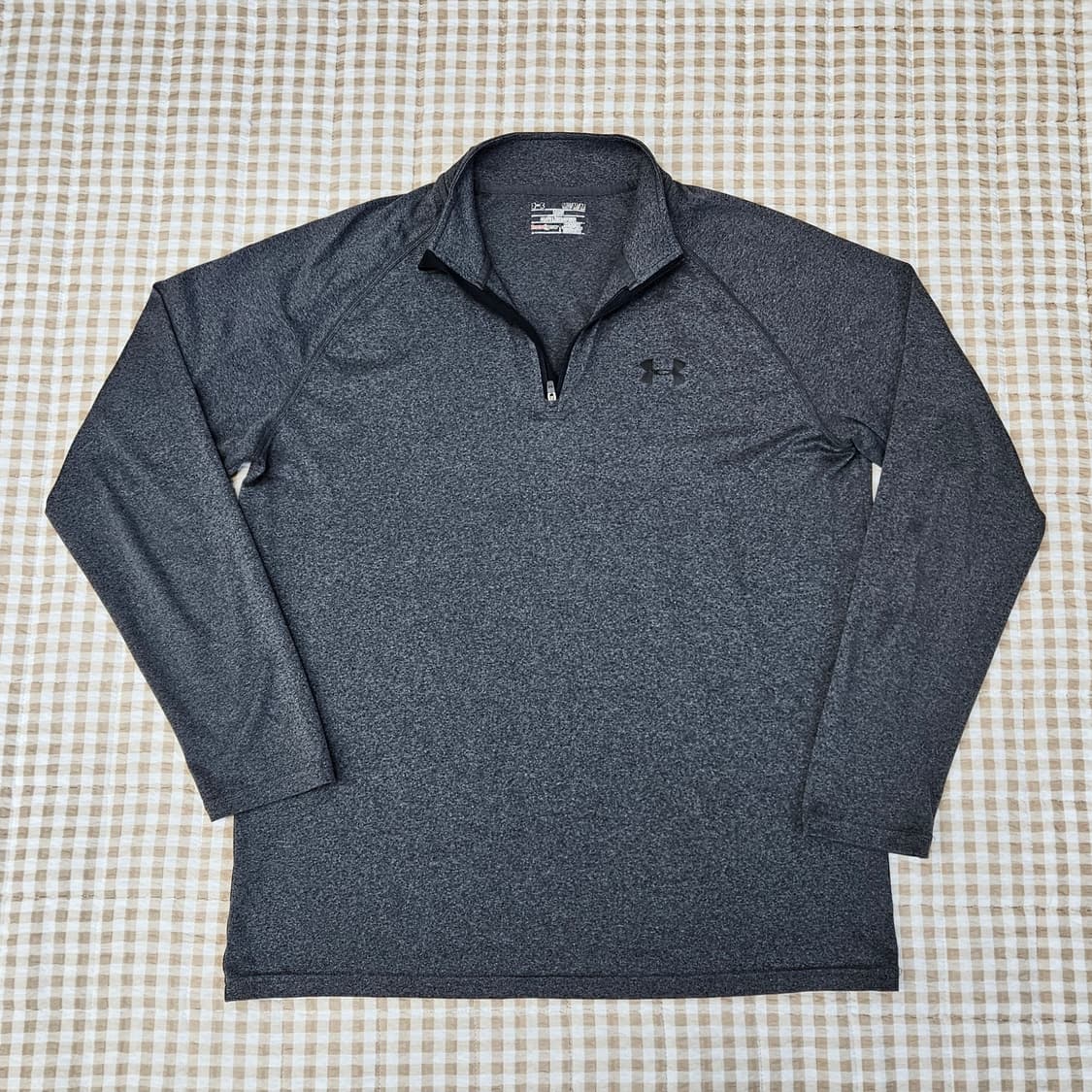 언더아머 반집업 긴팔티 남자100 상품이미지1