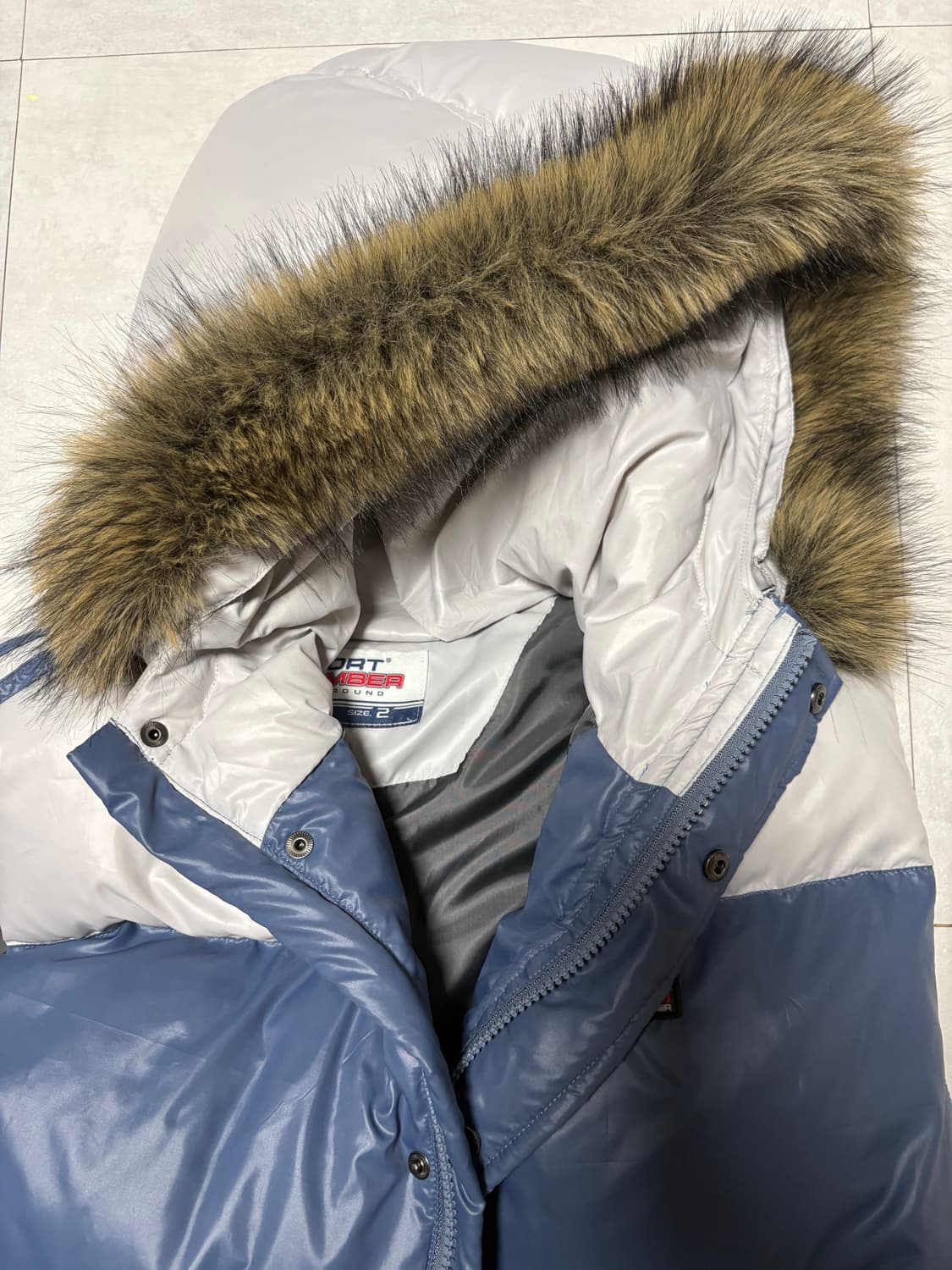 스포츠챔버 패딩조끼 상품이미지4