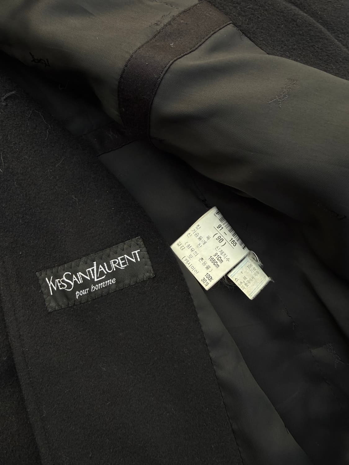 Yves Saint Laurent 입생로랑 캐시미어 블렌드 코트 상품이미지4