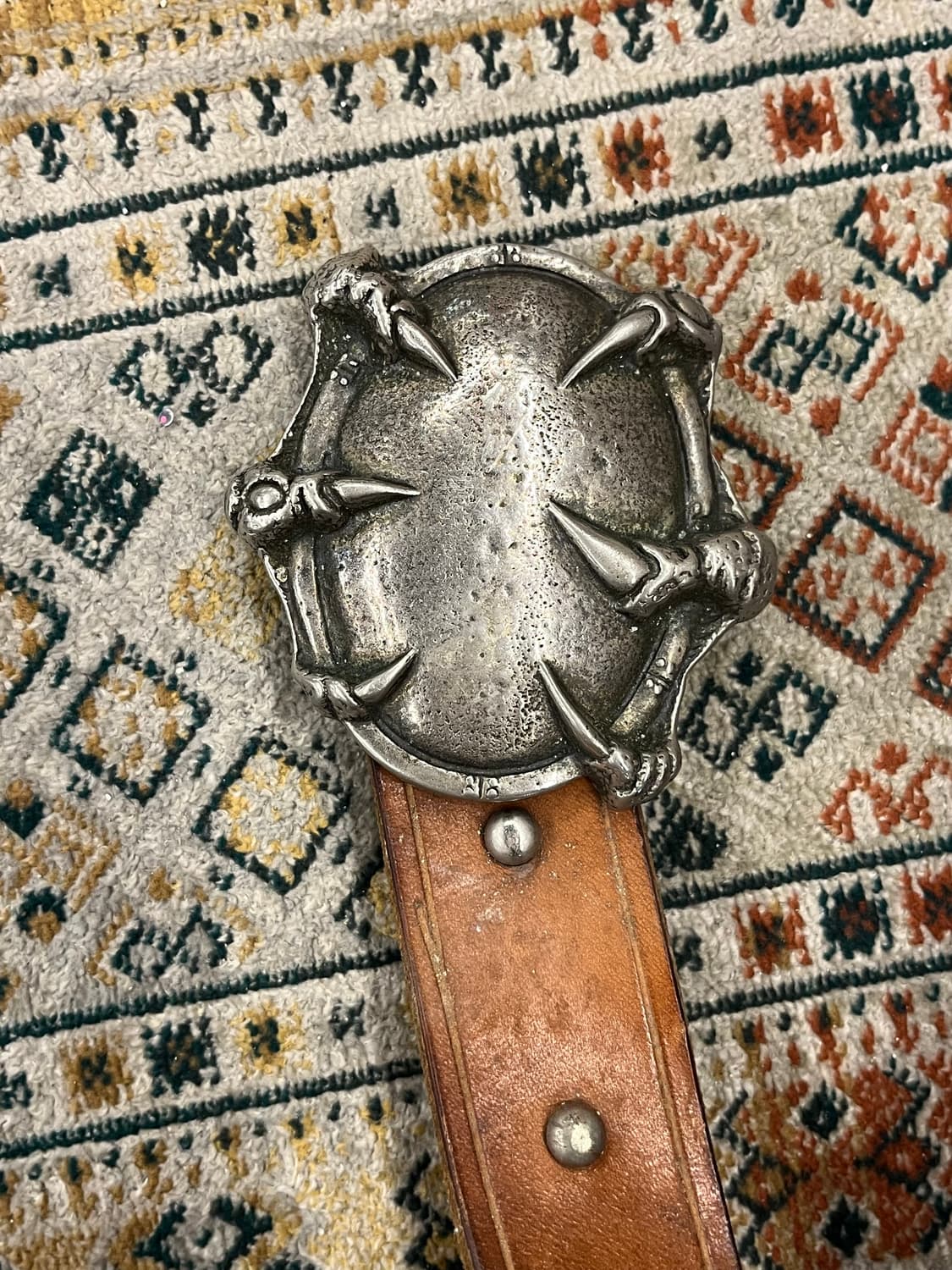 빈티지 레더 벨트 브라운 #csz3030 상품이미지2