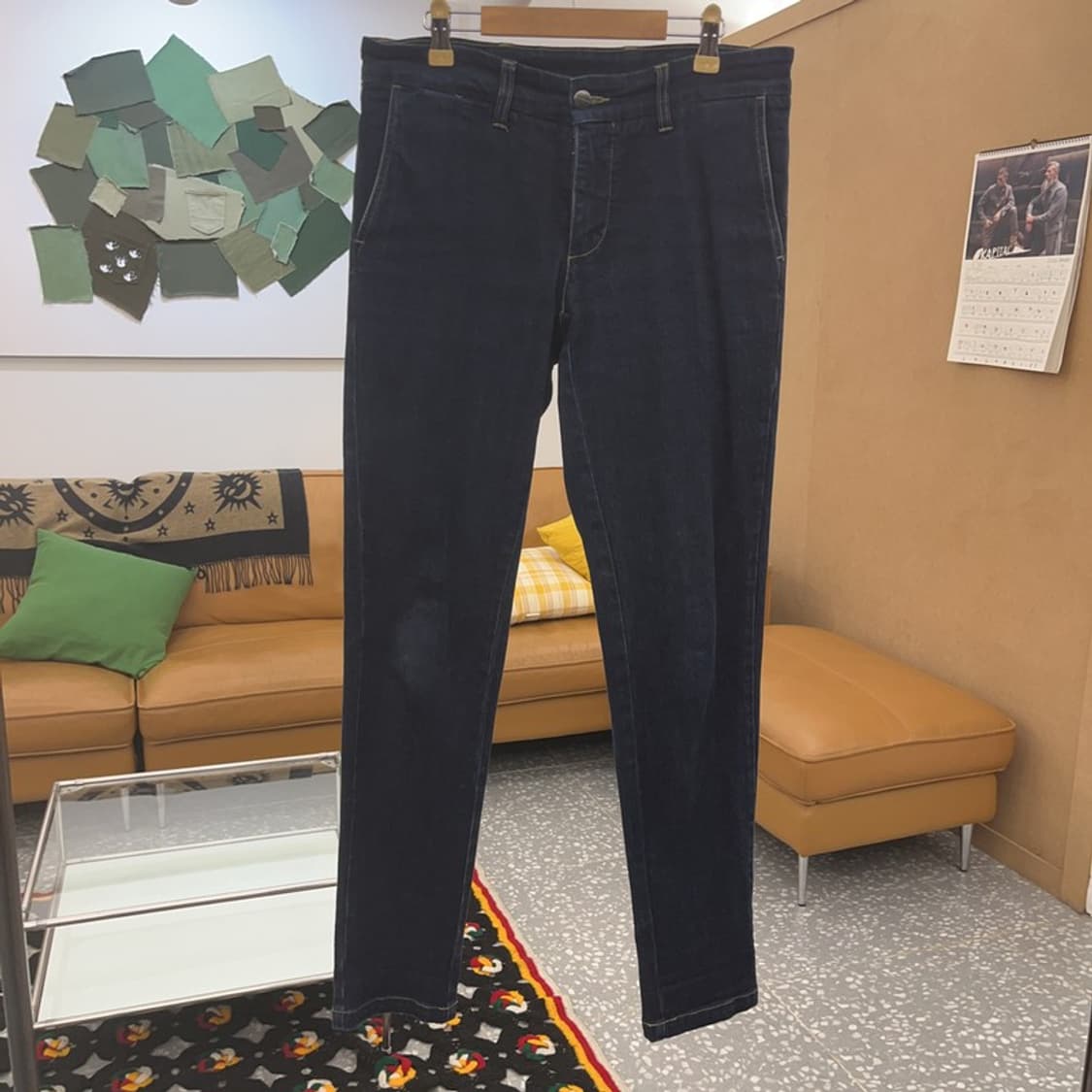 칼하트 SID 시드 캐주얼 스판 진청 데님팬츠 28인치 C08546 상품이미지3