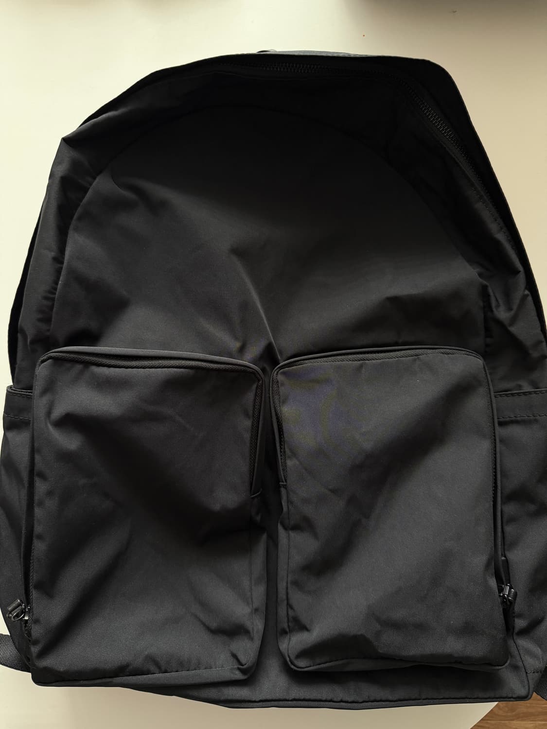 예약중) 아미아칼바 개버딘 백팩 블랙 상품이미지2