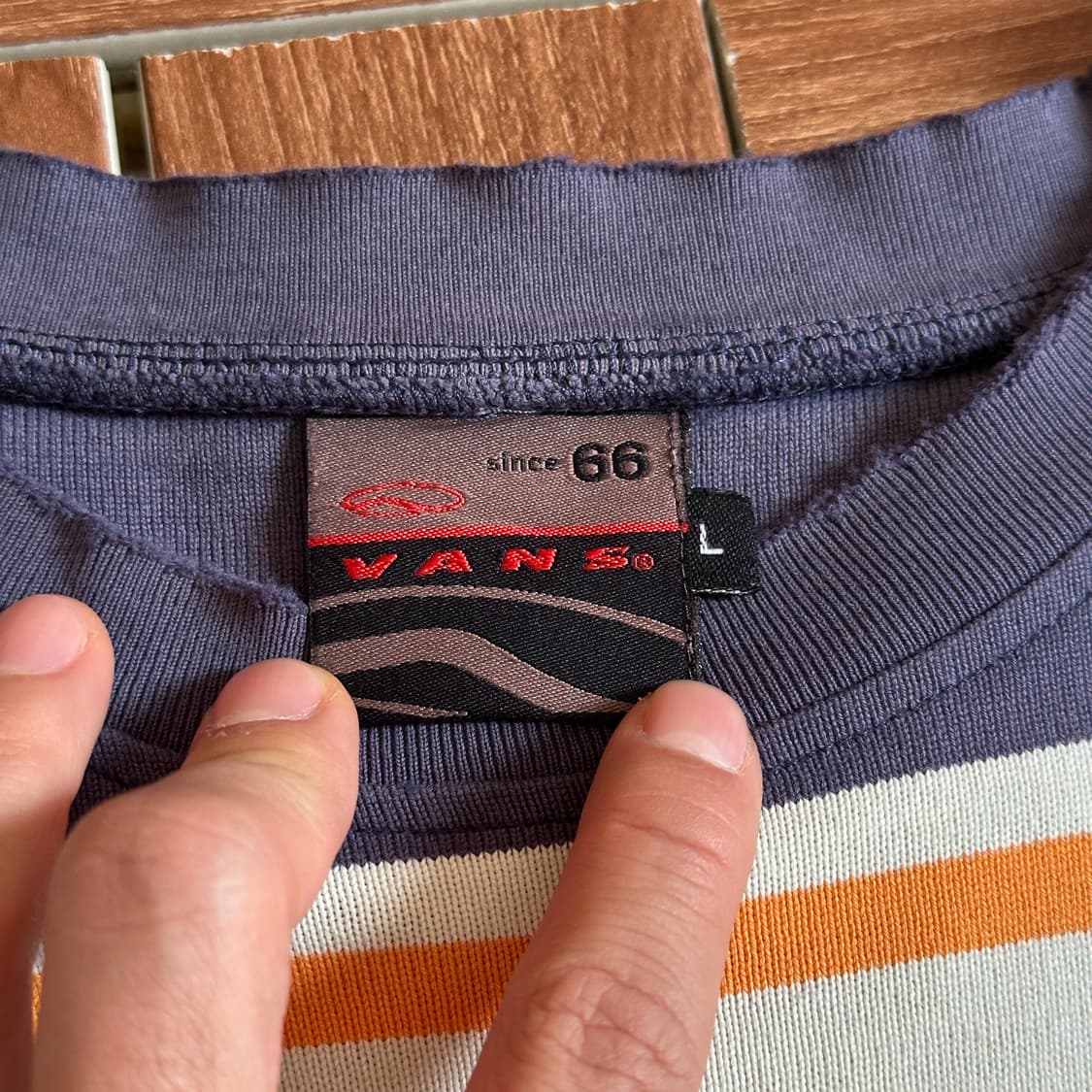 Old Vans border striped sweats 상품이미지9