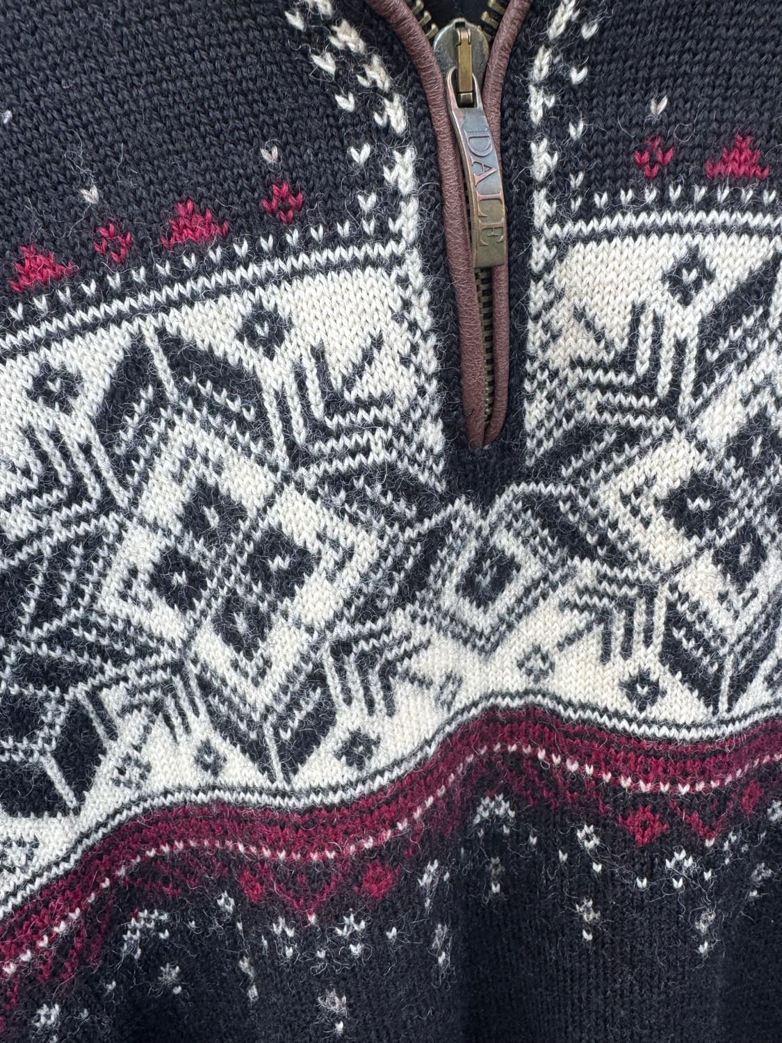 Dale made in norway 노르딕 패턴 니트 m 상품이미지5