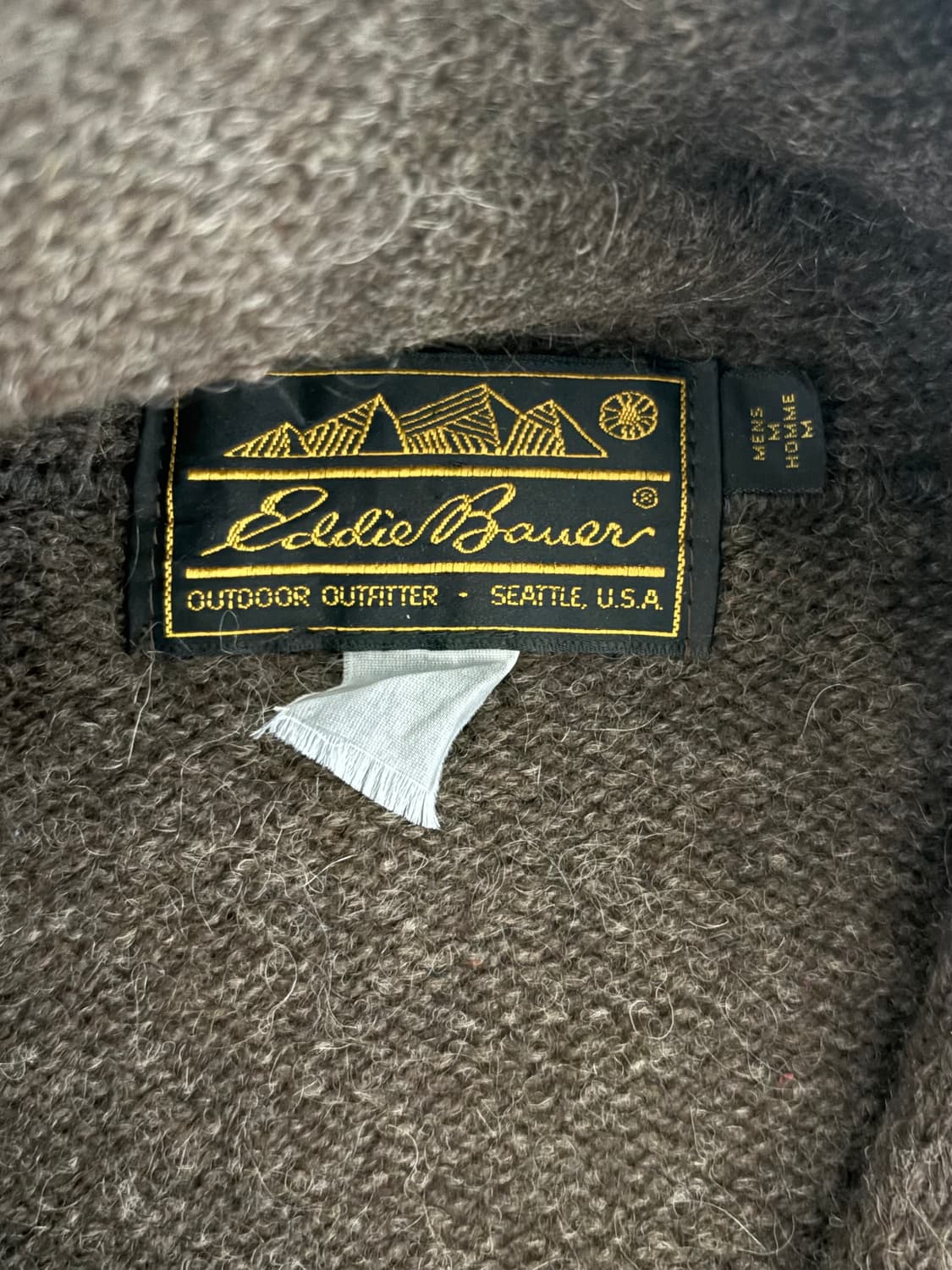 에디바우어 니트 스웨터 메이드인 USA (L) 상품이미지3