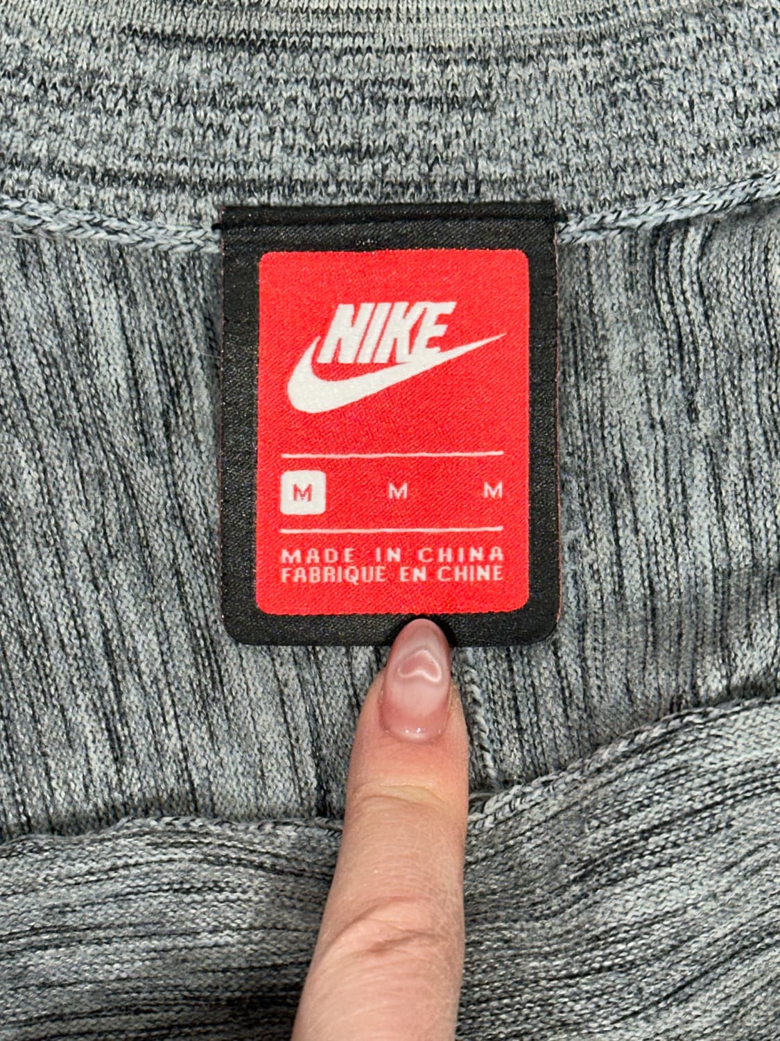 나이키 그레이 테크팩 트랙탑 져지 M 상품이미지6