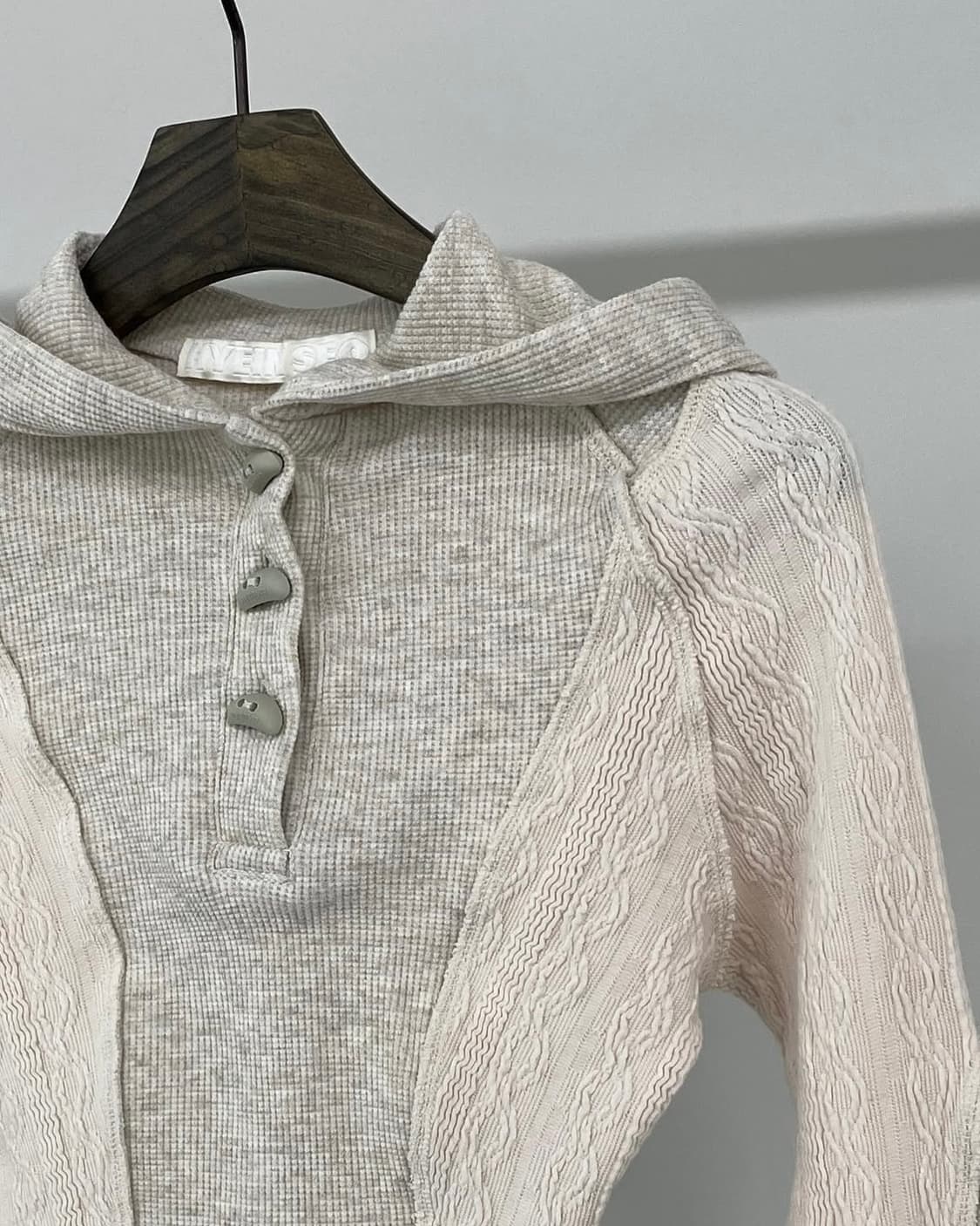 [제니 착용] HYEIN SEO crop hoodie 혜인서 후드티 상품이미지7