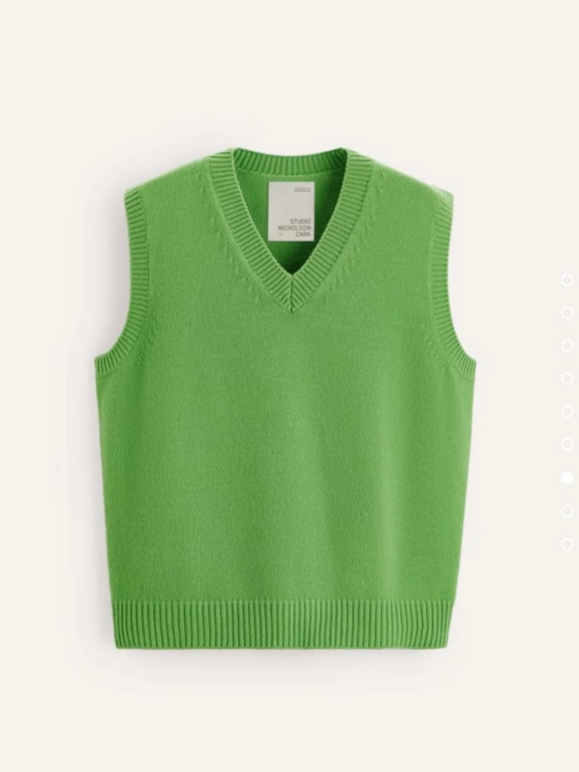 자라X스튜디오니콜슨 울 베스트 조끼 상품이미지6