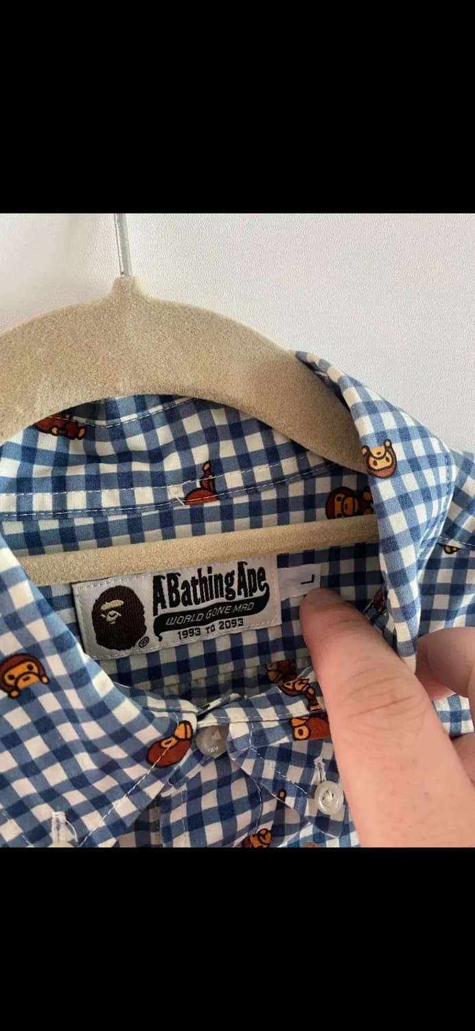 베이프 셔츠 L 상품이미지3