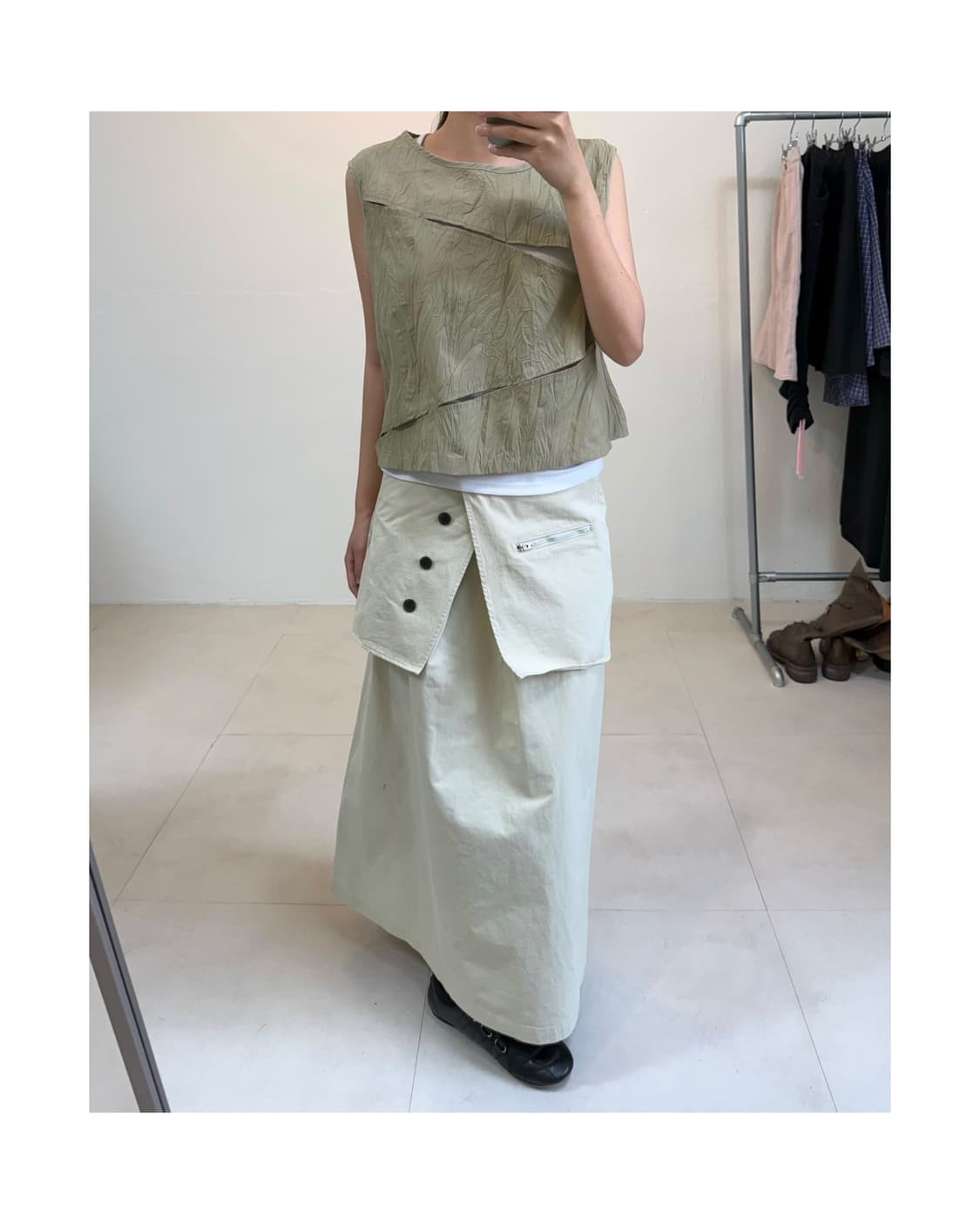 빈티지 슬리브리스 상품이미지1