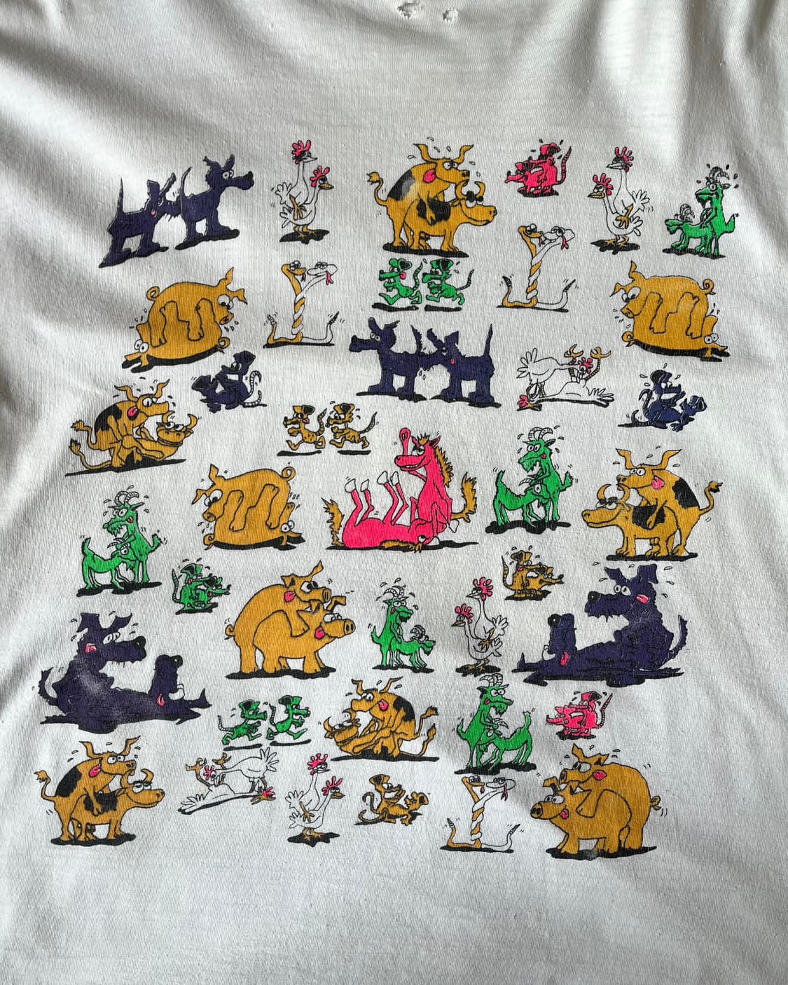 1990s Kamasutra USA Vintage 1/2 T-Shirt 상품이미지5