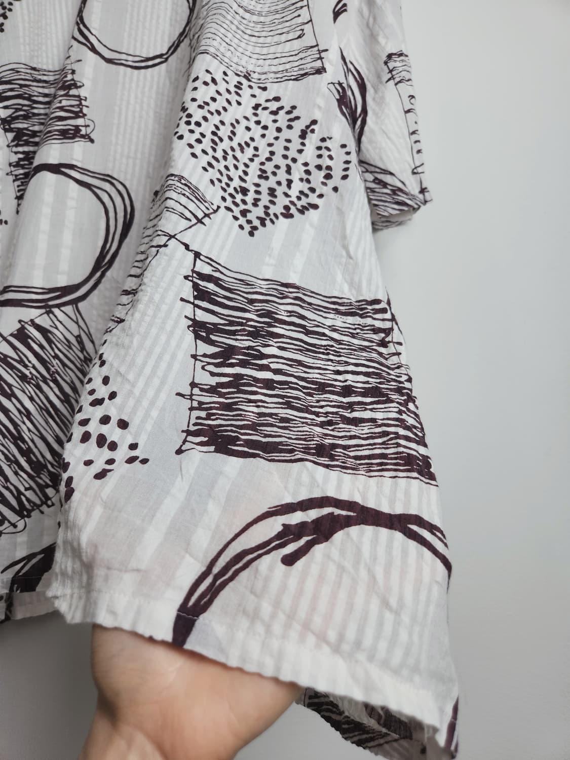 드로잉 롱 블라우스 상품이미지6