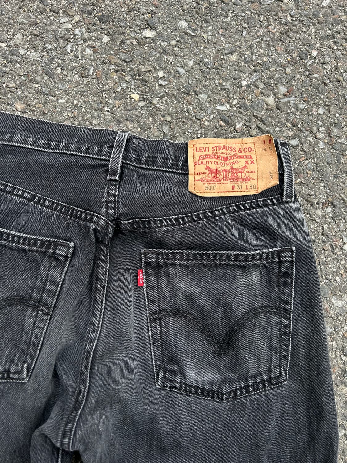 00‘s 리바이스501 블랙진 31(29) 상품이미지6