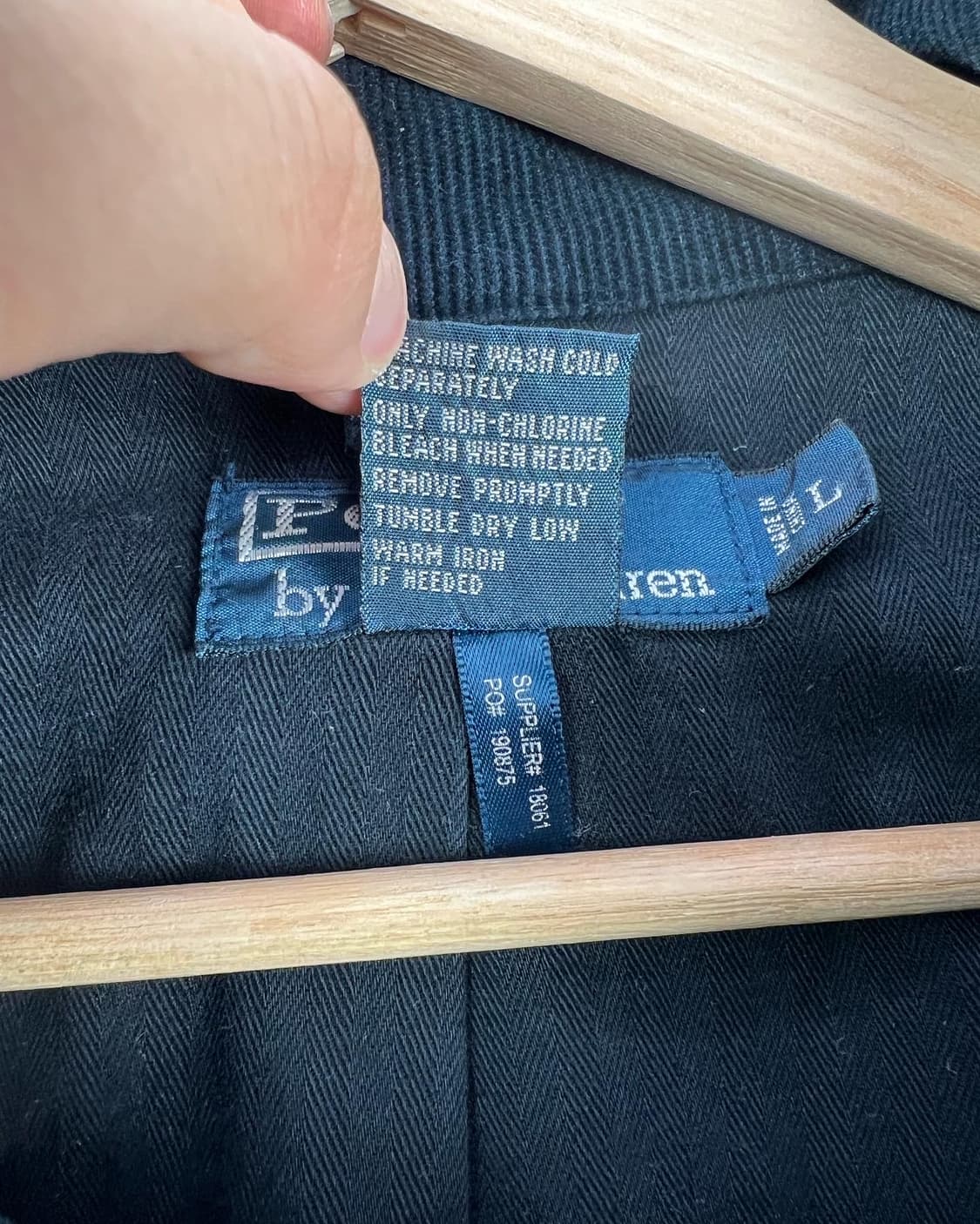 폴로 랄프로렌 딥네이비 코듀로이 코튼 헌팅자켓  상품이미지9