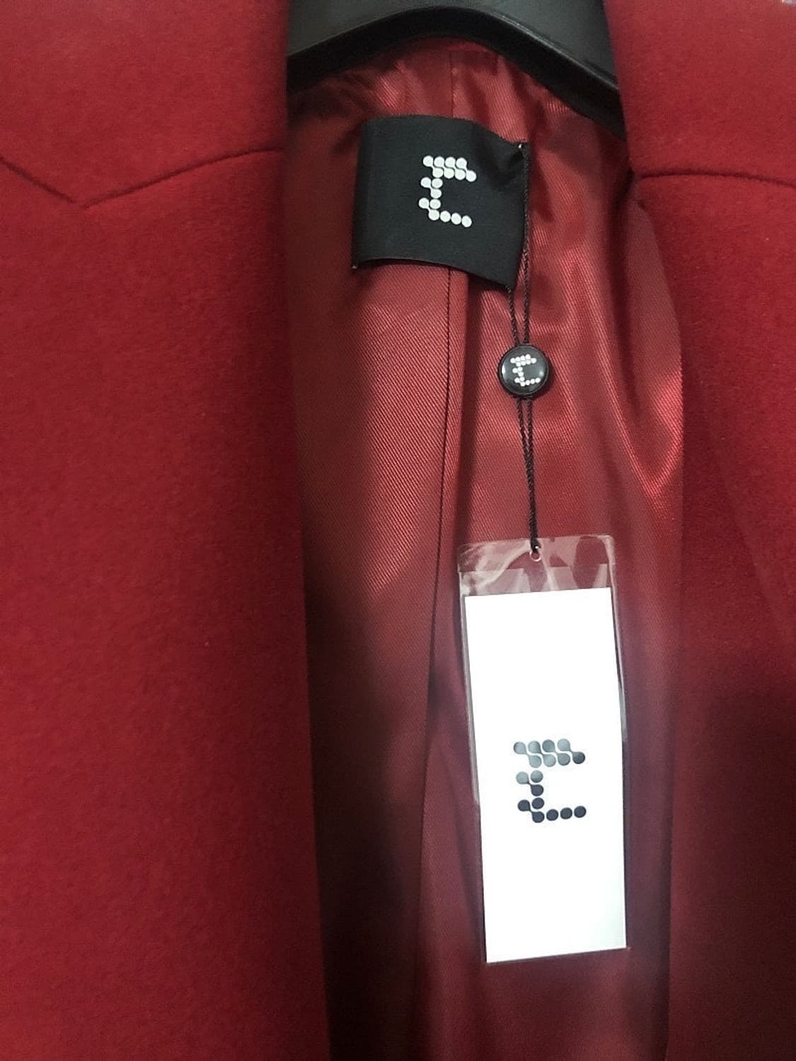 씨호린 cholyn ) 프라자 코트, 레드컬러 S size 상품이미지8