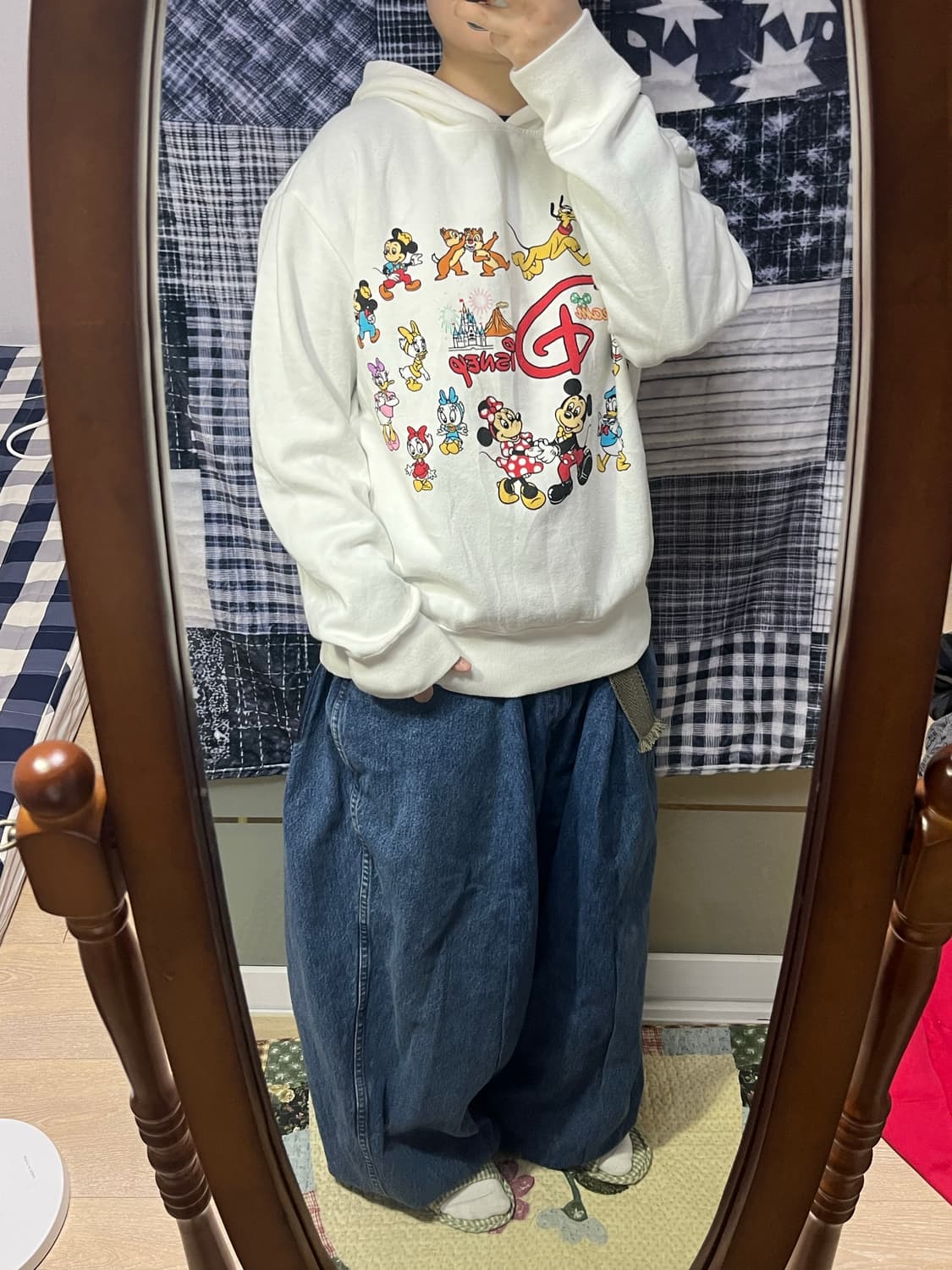 도쿄 디즈니 팀디즈니 후드티 상품이미지1