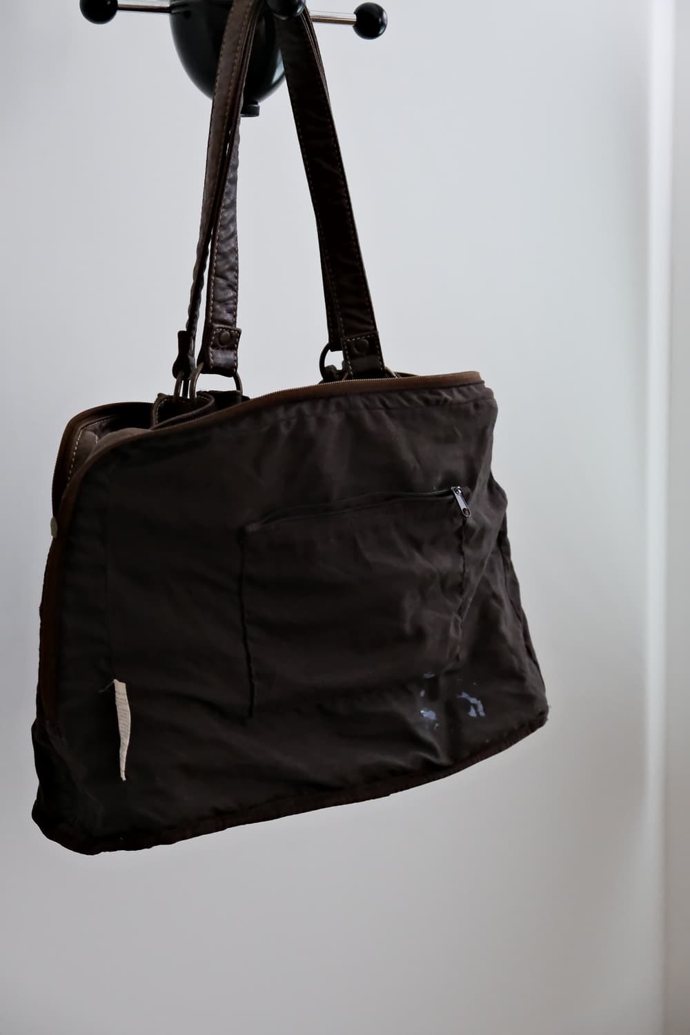 JPN 브라운 빈티지 레더백 상품이미지8